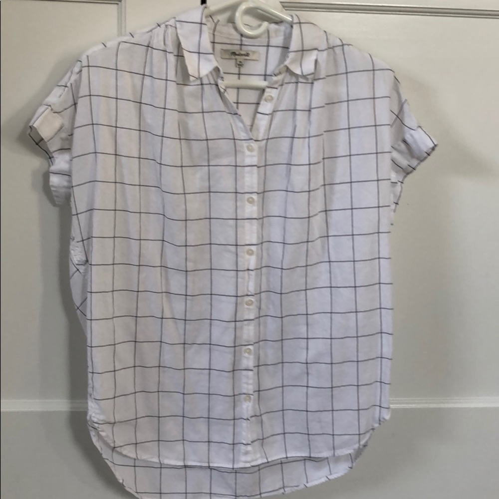 Madewell Short Sleeve Button Down Shirt